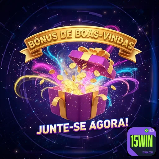 Imagem promocional do bônus 07 no site 15win, destaque para ofertas especiais de cassino online.